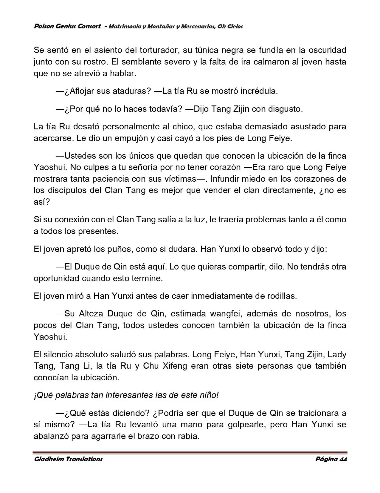 Poison Genious Consort (Novela) - Capítulo 381 - Página 62 - LectorTMOo
