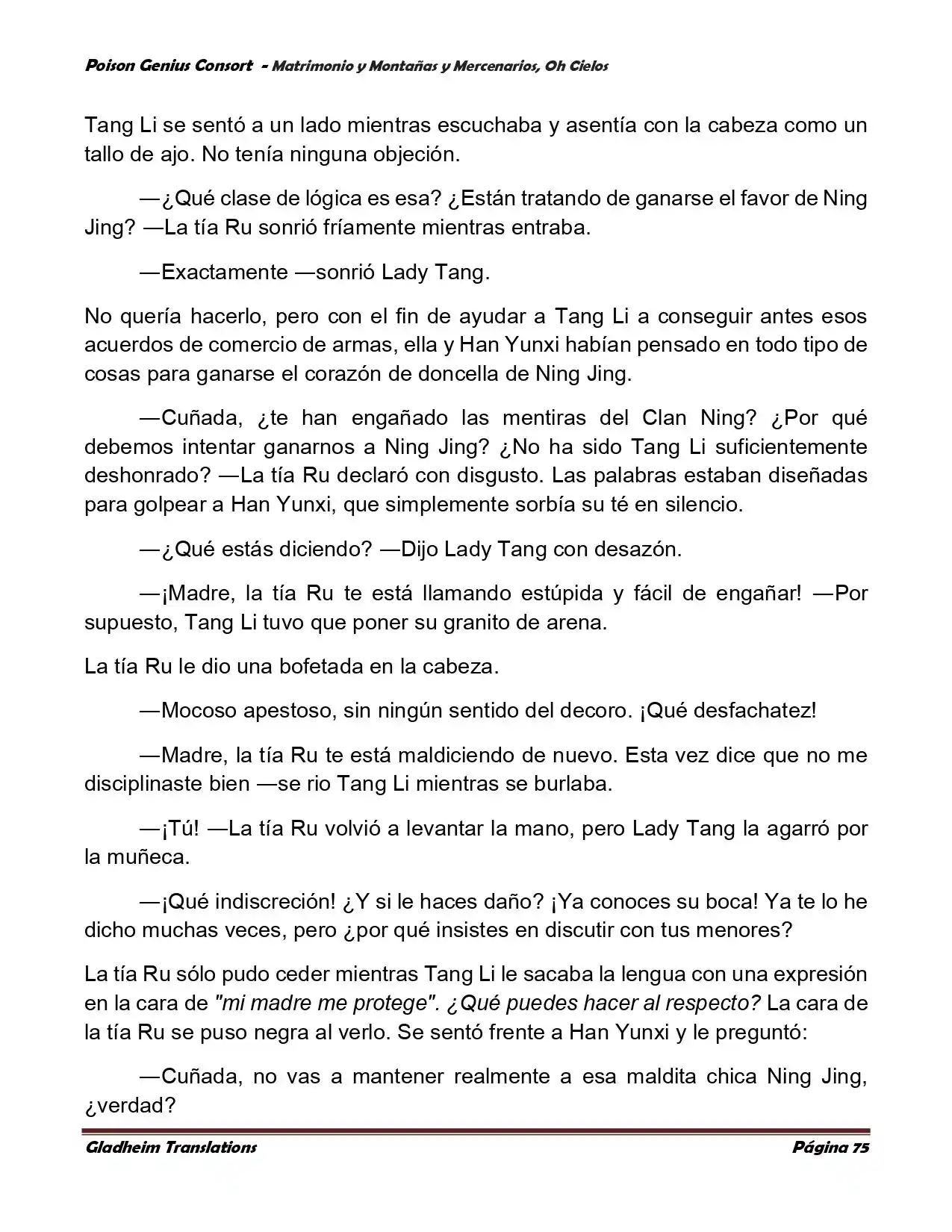 Poison Genious Consort (Novela) - Capítulo 381 - Página 98 - LectorTMOo
