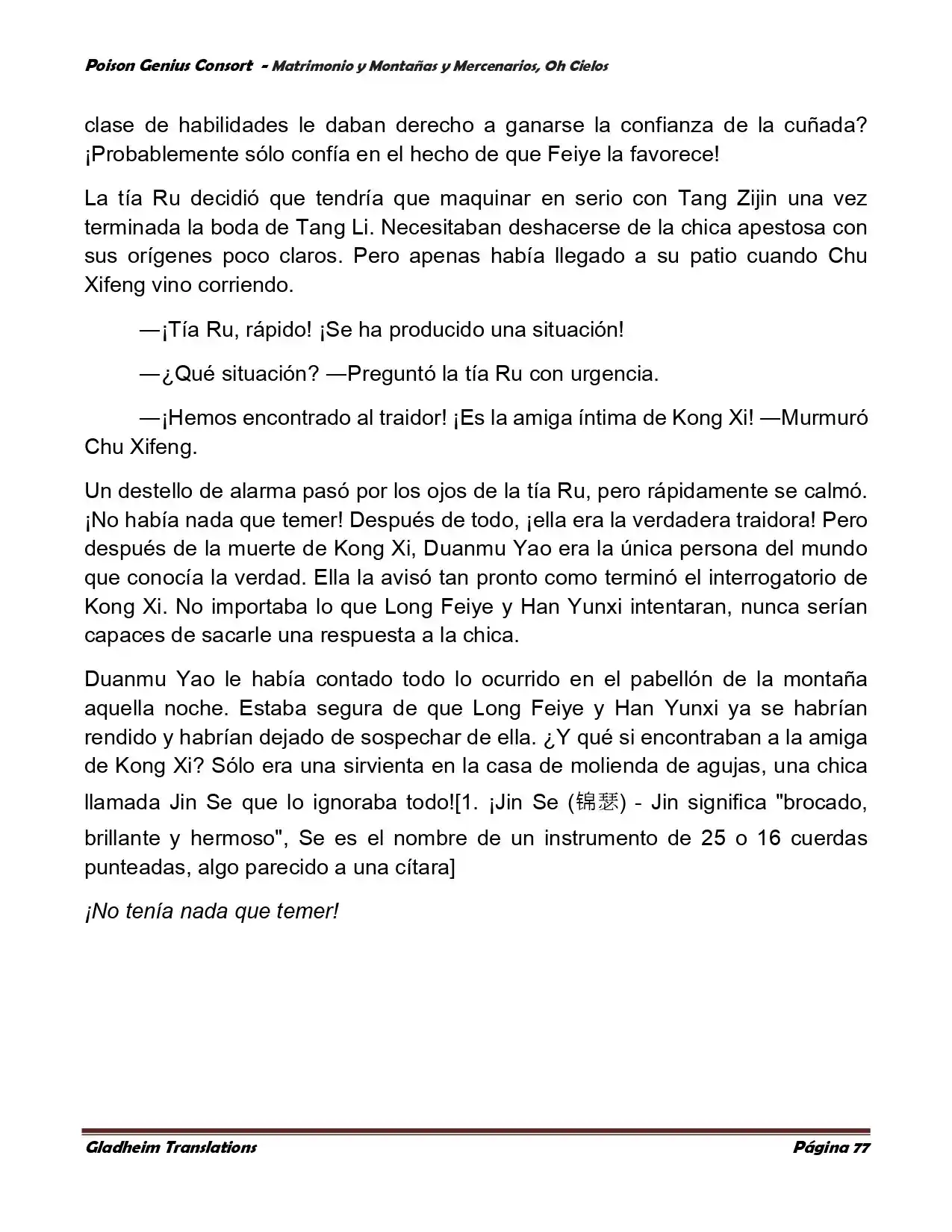 Poison Genious Consort (Novela) - Capítulo 381 - Página 100 - LectorTMOo