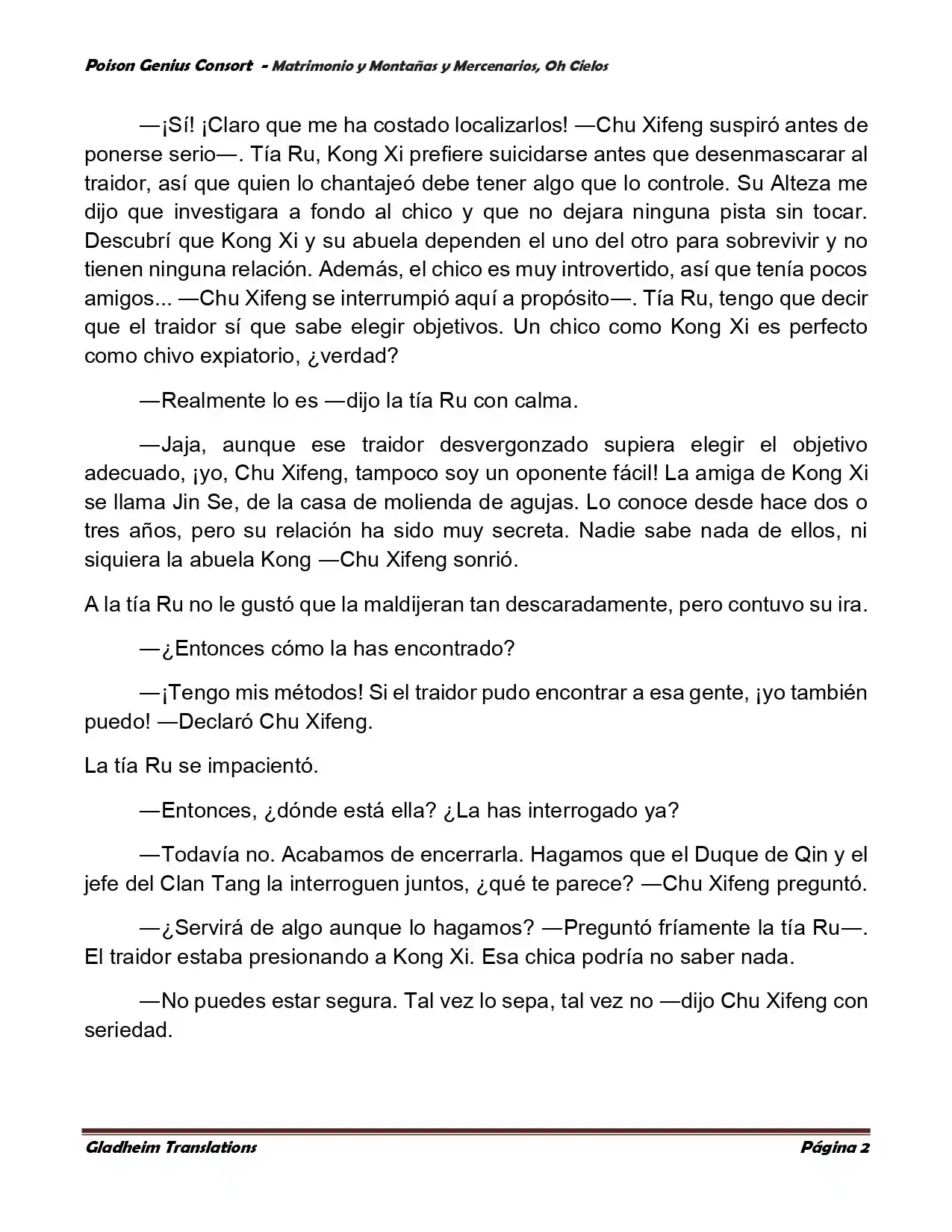 Poison Genious Consort (Novela) - Capítulo 382 - Página 4 - LectorTMOo