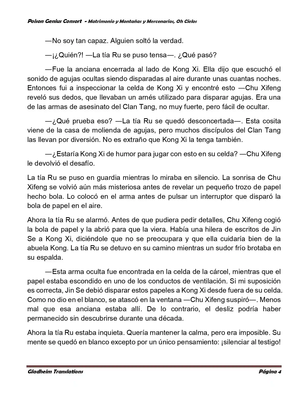 Poison Genious Consort (Novela) - Capítulo 382 - Página 5 - LectorTMOo