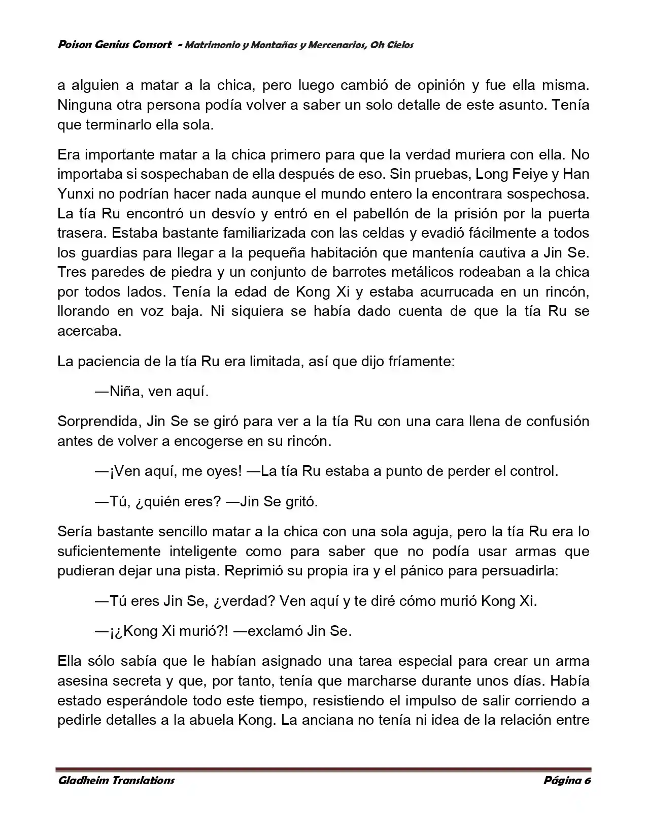 Poison Genious Consort (Novela) - Capítulo 382 - Página 8 - LectorTMOo