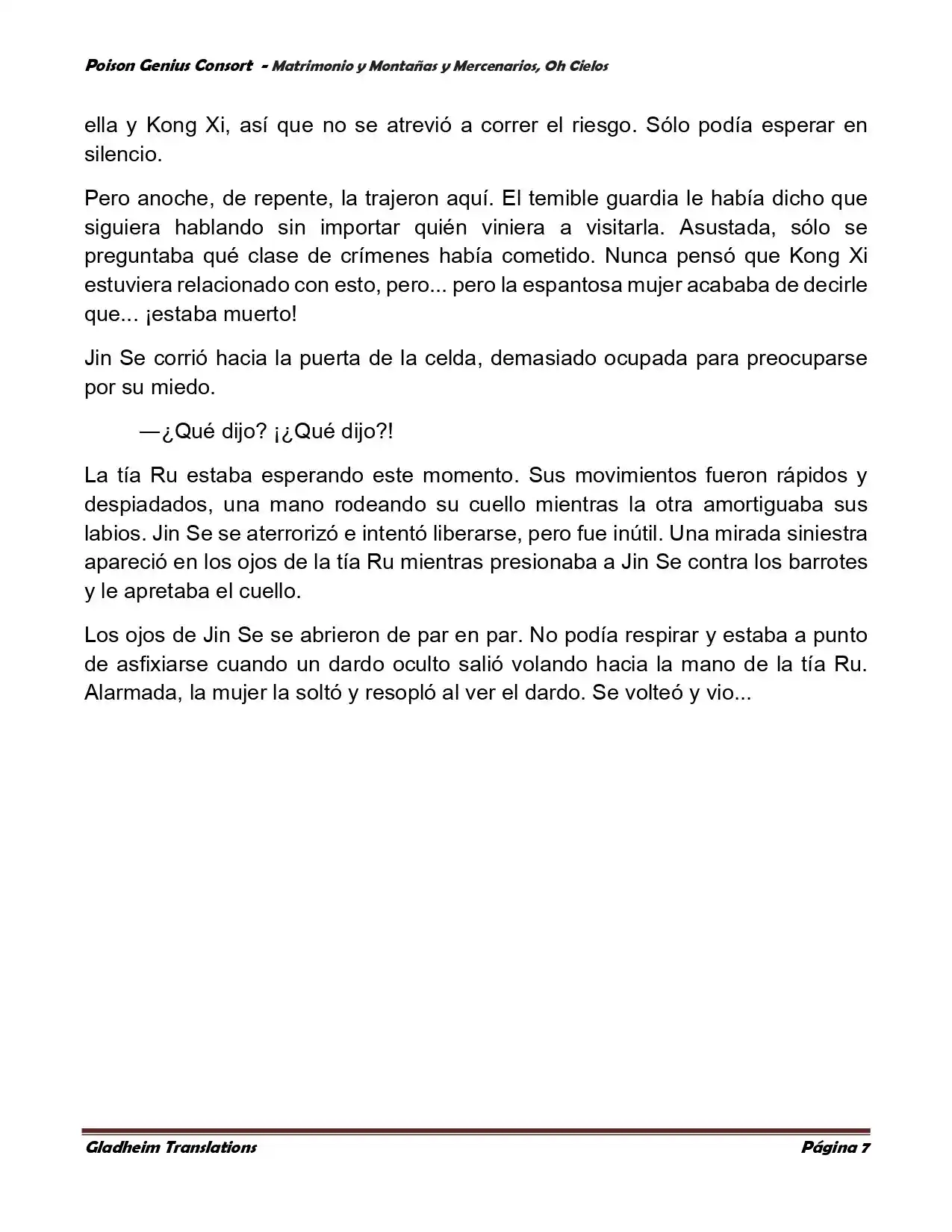 Poison Genious Consort (Novela) - Capítulo 382 - Página 9 - LectorTMOo