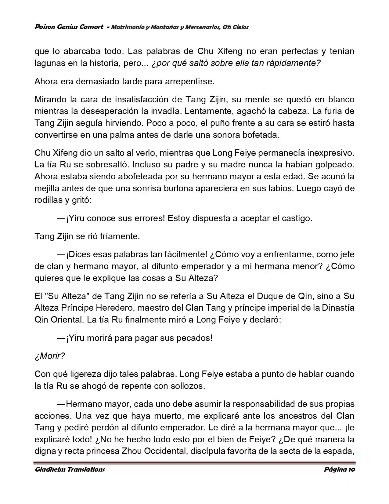 Poison Genious Consort (Novela) - Capítulo 382 - Página 12 - LectorTMOo