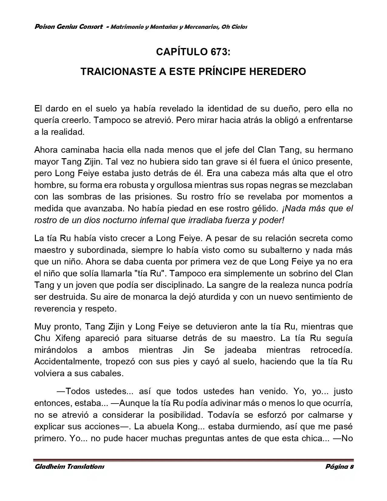 Poison Genious Consort (Novela) - Capítulo 382 - Página 13 - LectorTMOo