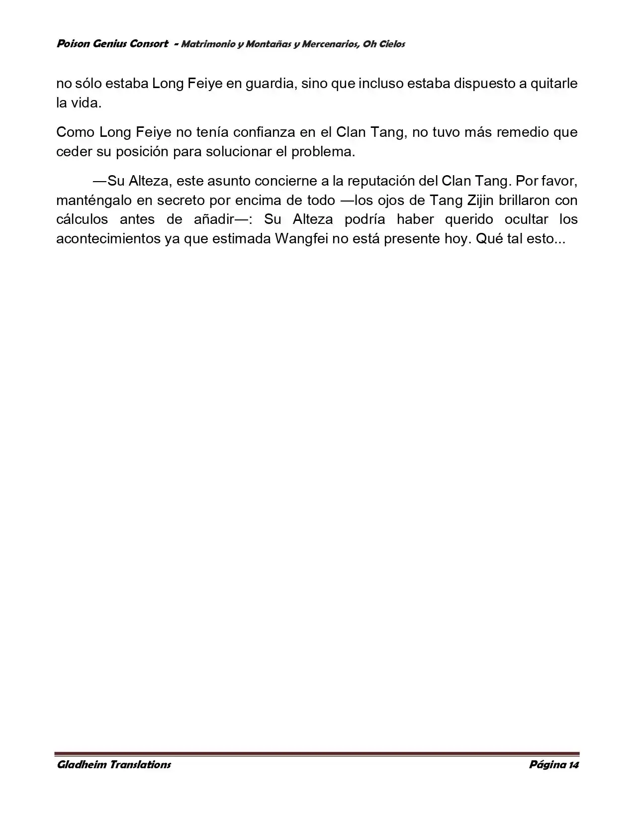 Poison Genious Consort (Novela) - Capítulo 382 - Página 18 - LectorTMOo