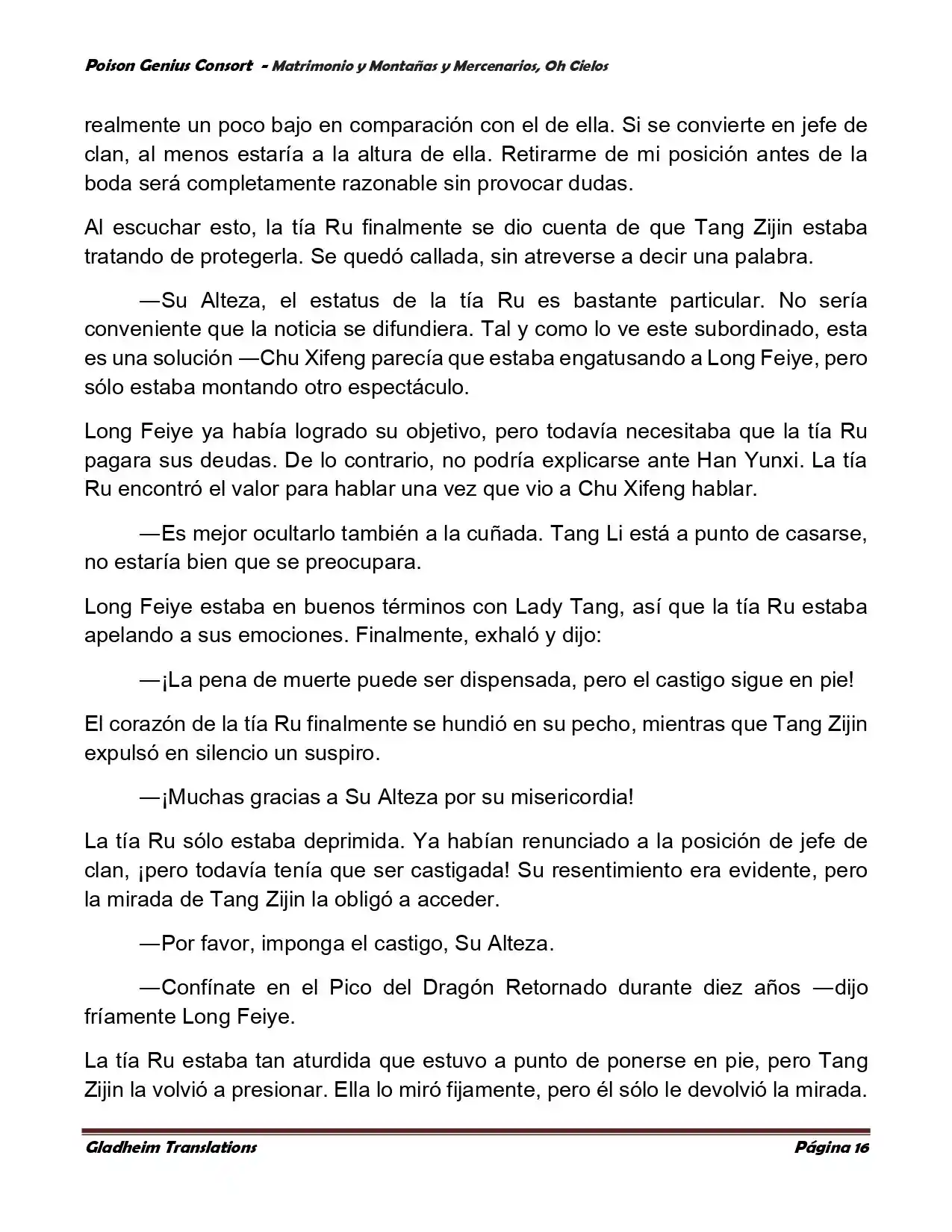 Poison Genious Consort (Novela) - Capítulo 382 - Página 20 - LectorTMOo