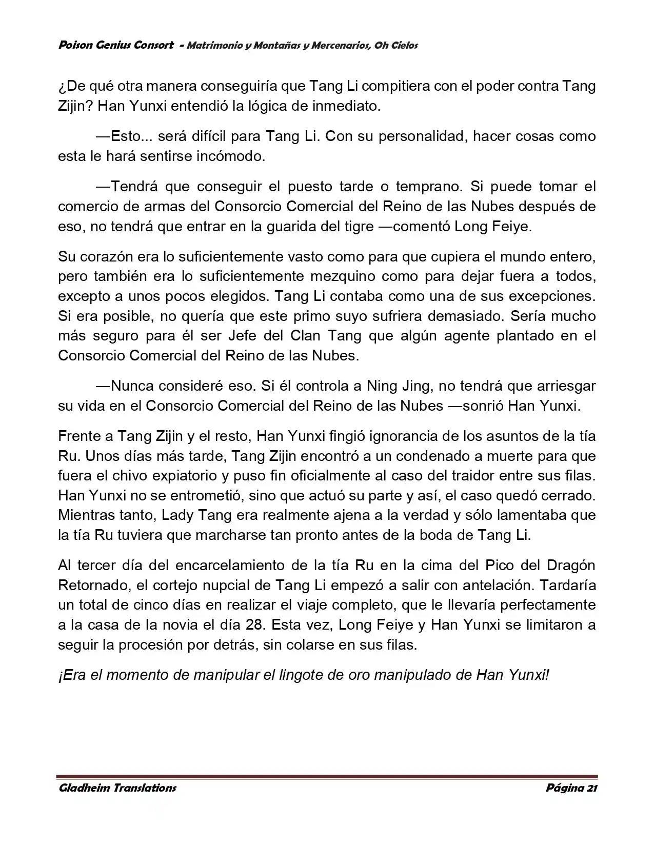 Poison Genious Consort (Novela) - Capítulo 382 - Página 26 - LectorTMOo