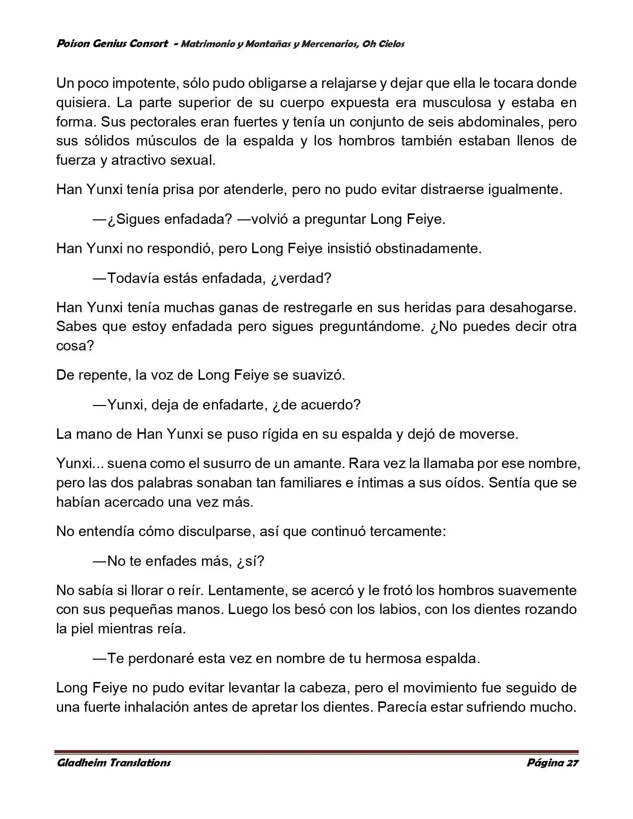 Poison Genious Consort (Novela) - Capítulo 382 - Página 35 - LectorTMOo