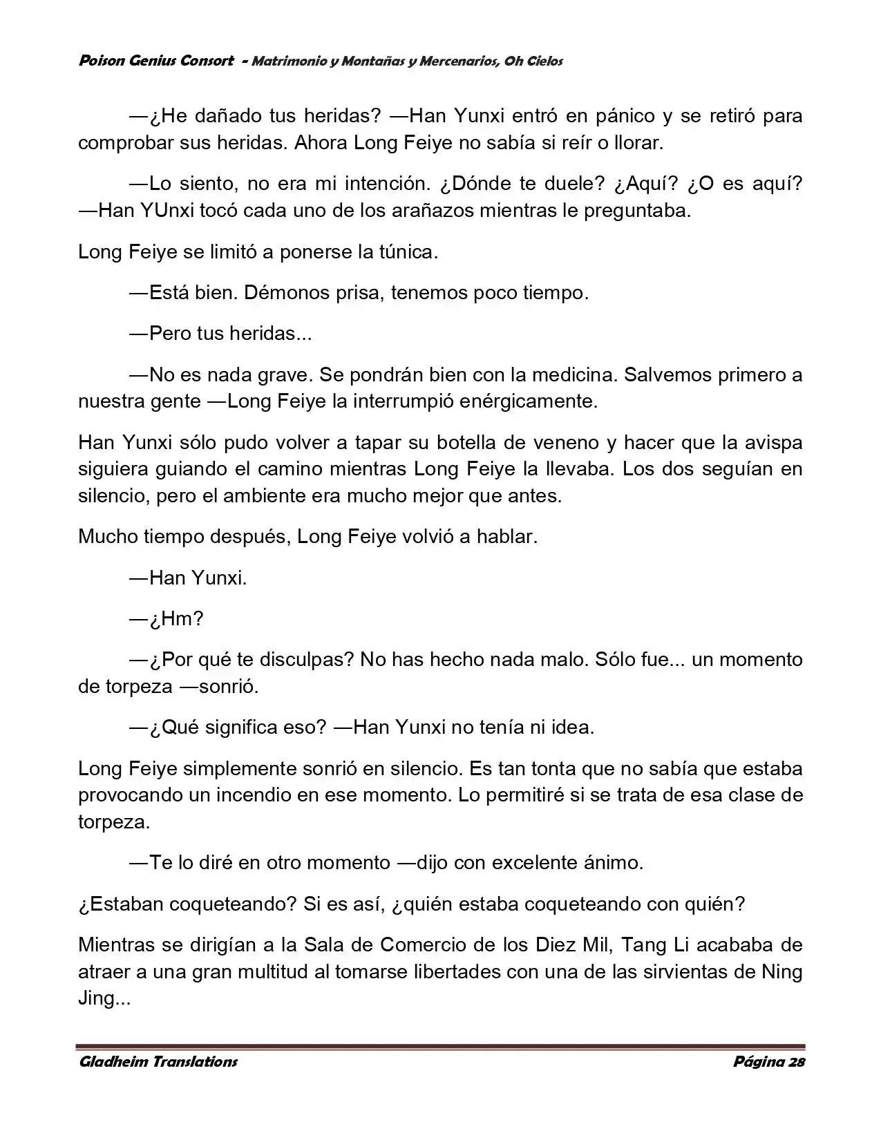 Poison Genious Consort (Novela) - Capítulo 382 - Página 36 - LectorTMOo