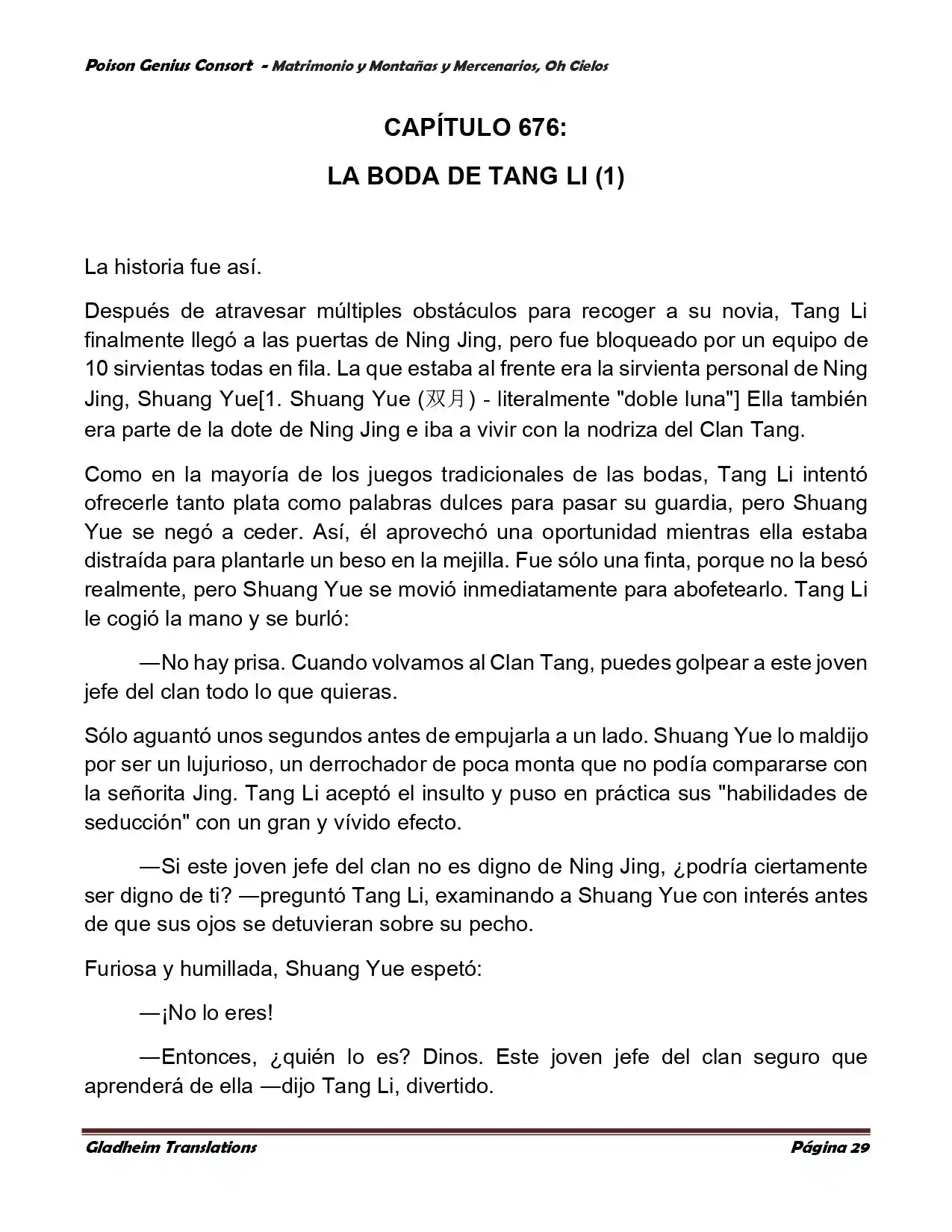 Poison Genious Consort (Novela) - Capítulo 382 - Página 37 - LectorTMOo