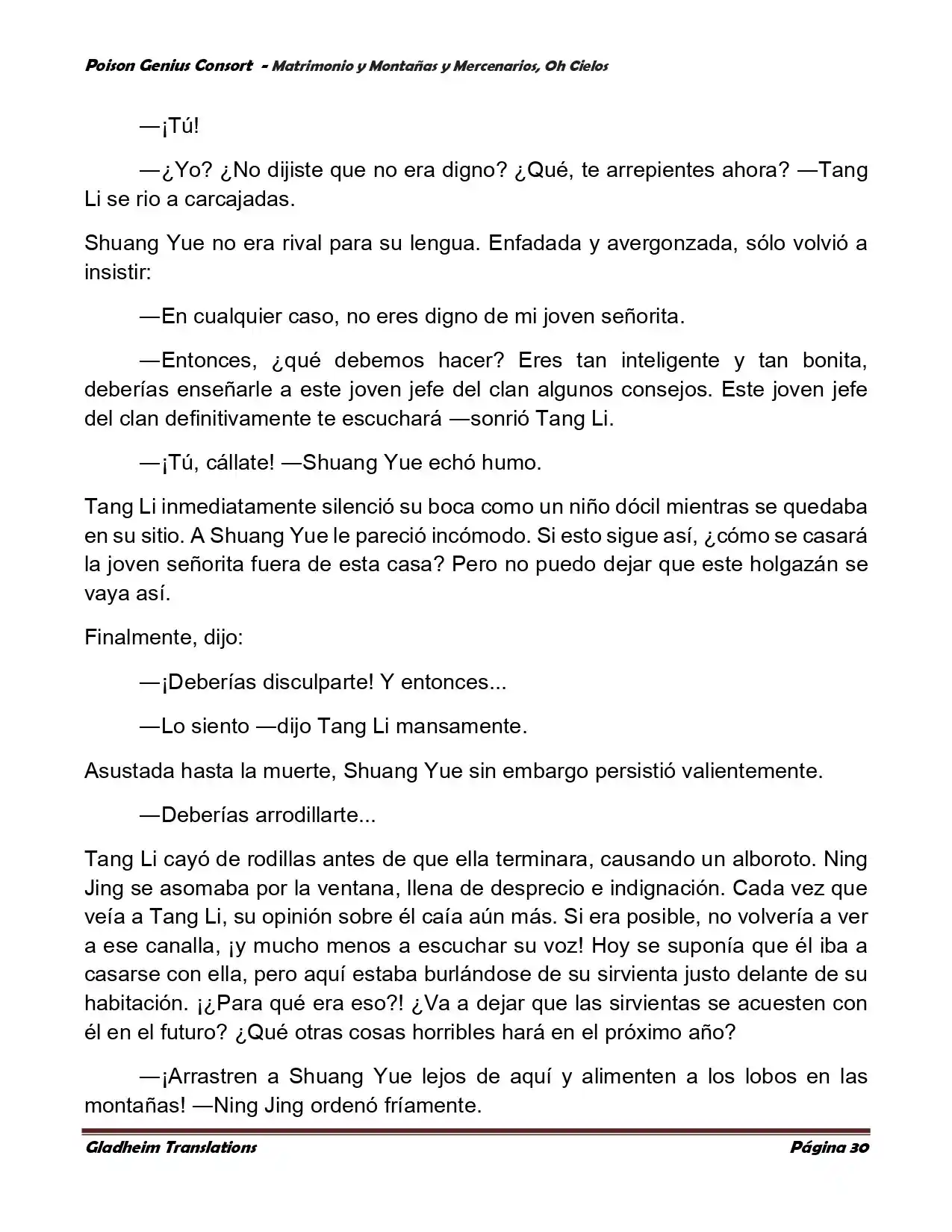 Poison Genious Consort (Novela) - Capítulo 382 - Página 38 - LectorTMOo