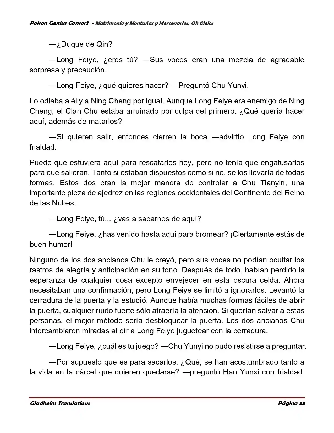 Poison Genious Consort (Novela) - Capítulo 382 - Página 48 - LectorTMOo