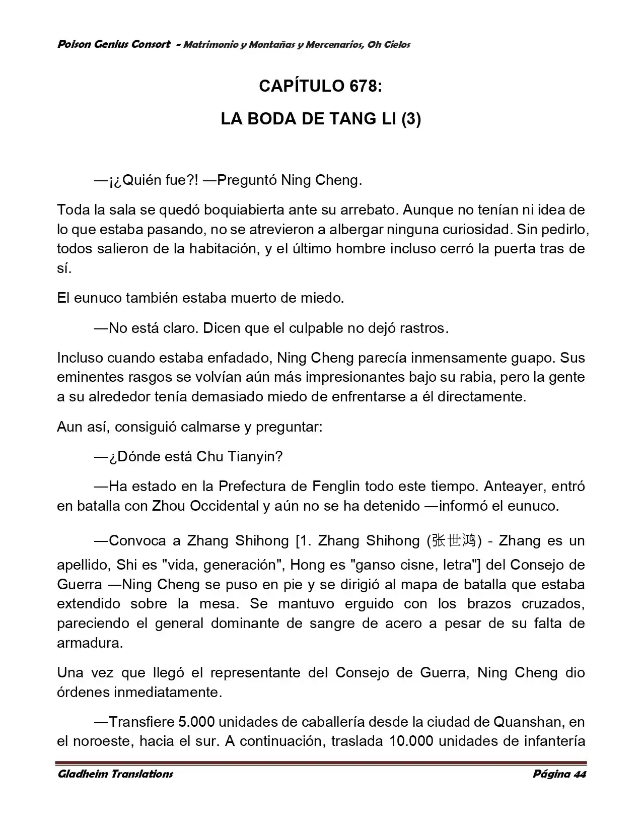 Poison Genious Consort (Novela) - Capítulo 382 - Página 54 - LectorTMOo