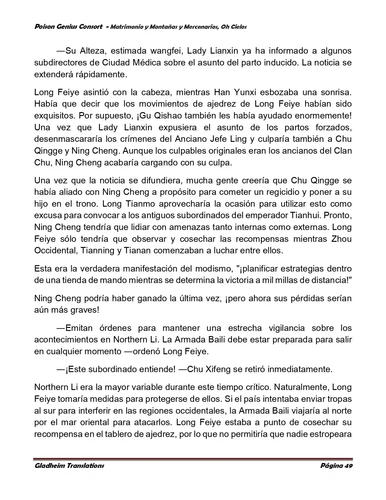 Poison Genious Consort (Novela) - Capítulo 382 - Página 60 - LectorTMOo