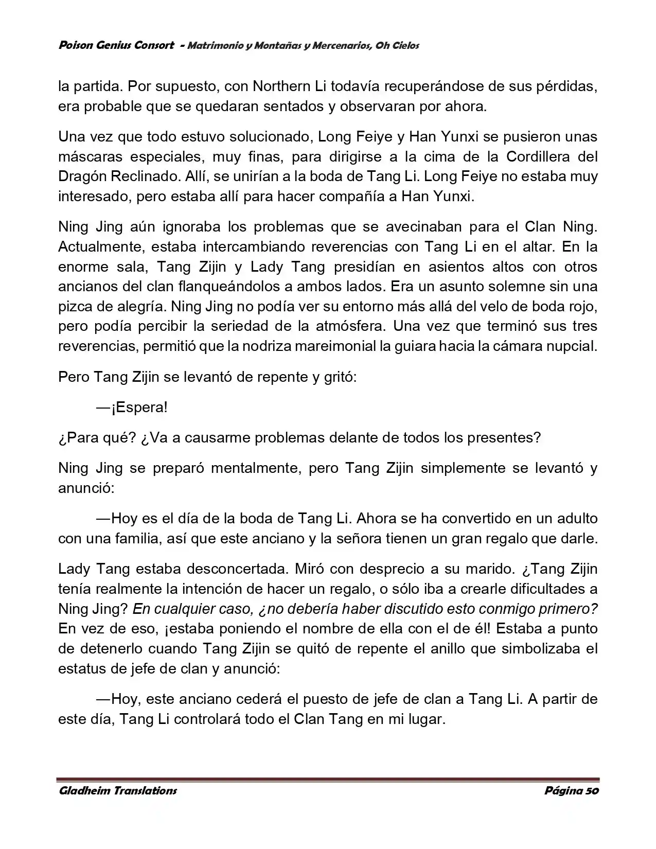Poison Genious Consort (Novela) - Capítulo 382 - Página 62 - LectorTMOo