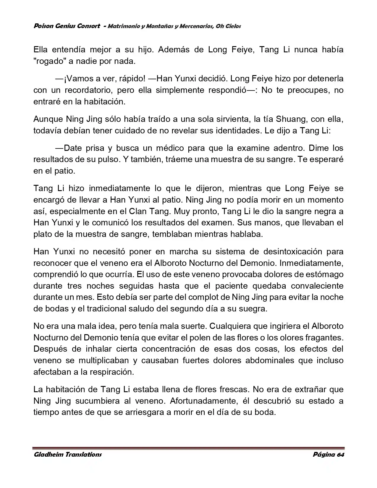 Poison Genious Consort (Novela) - Capítulo 382 - Página 80 - LectorTMOo