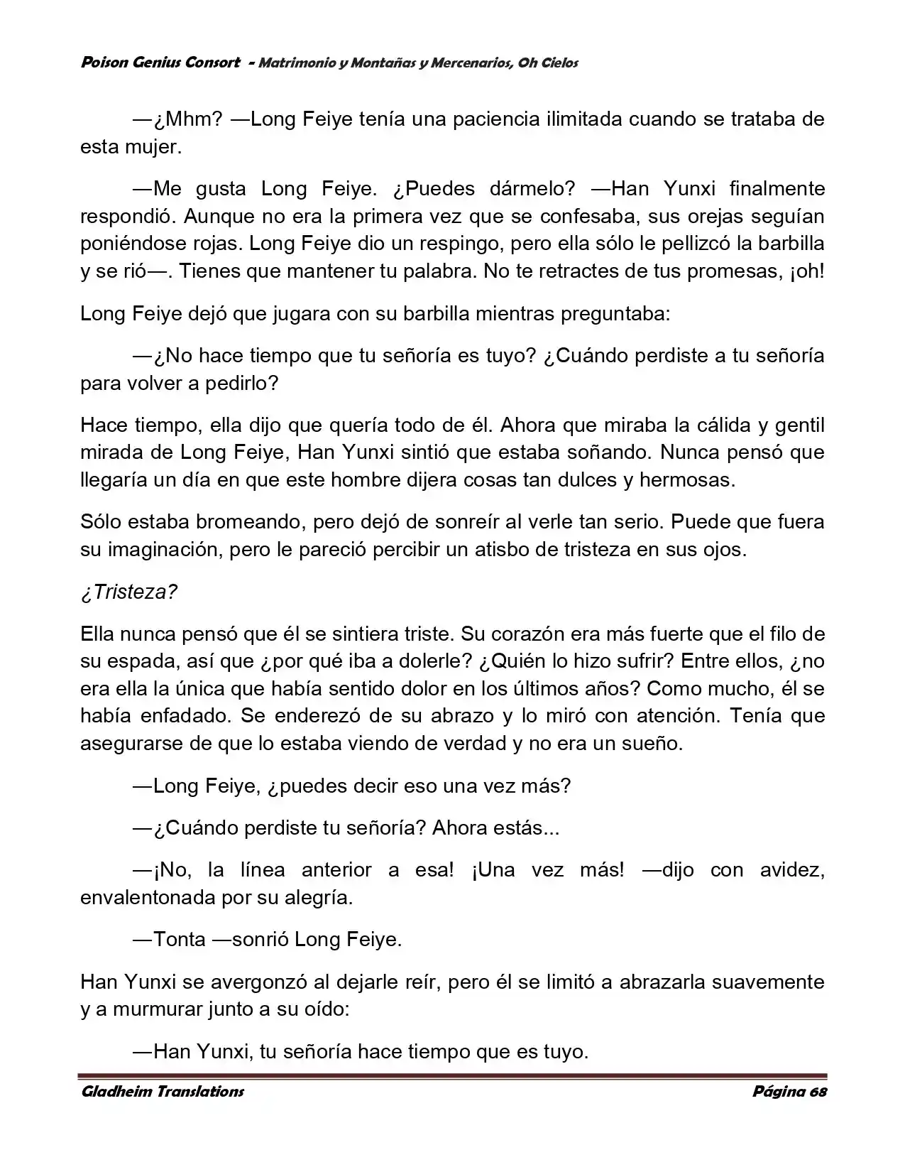 Poison Genious Consort (Novela) - Capítulo 382 - Página 84 - LectorTMOo