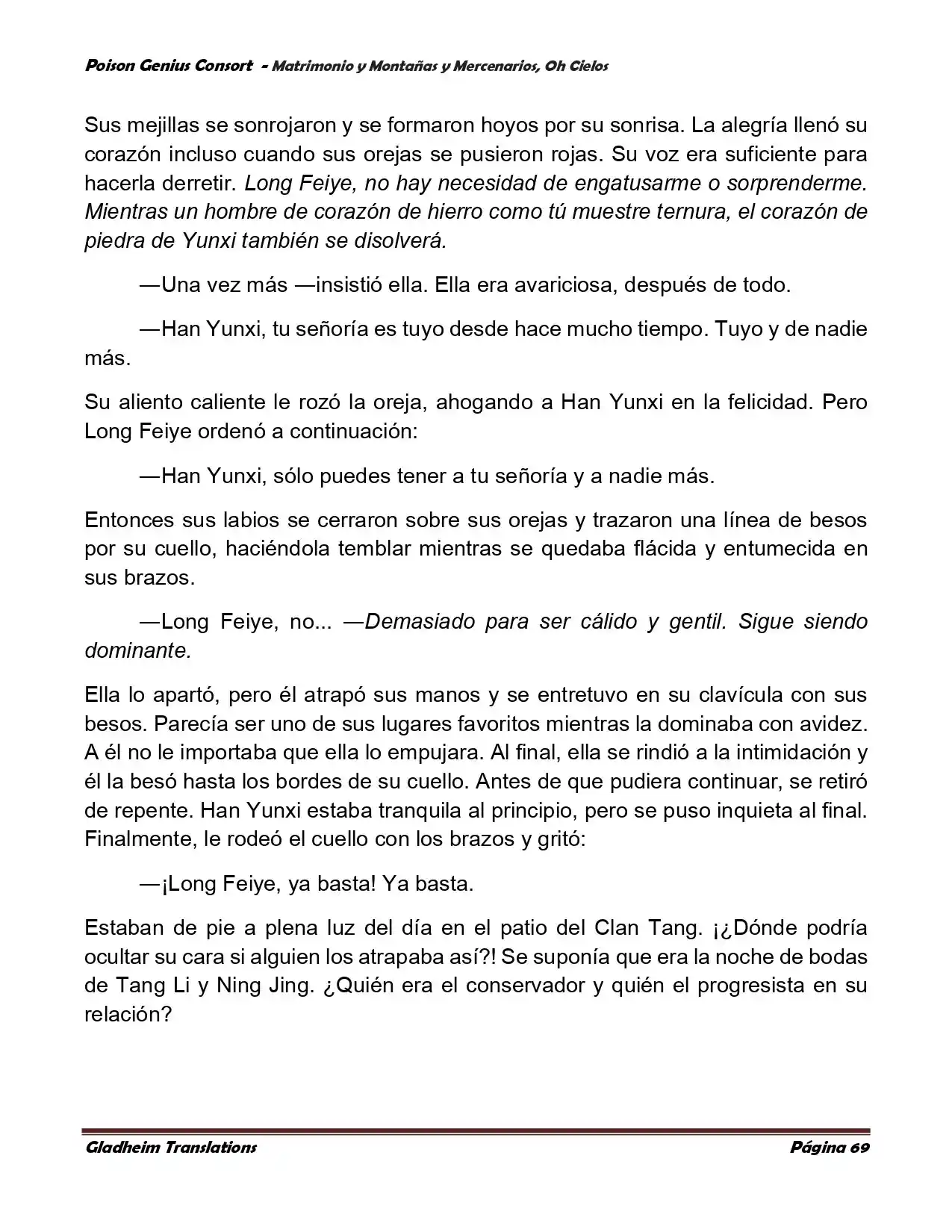 Poison Genious Consort (Novela) - Capítulo 382 - Página 85 - LectorTMOo