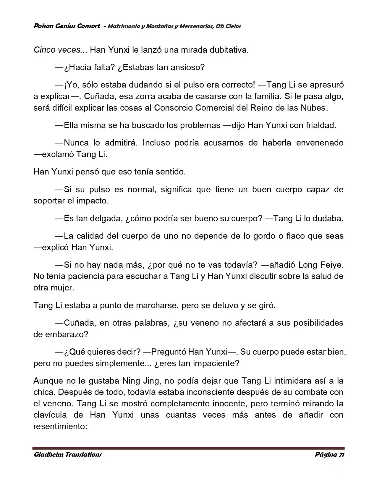 Poison Genious Consort (Novela) - Capítulo 382 - Página 88 - LectorTMOo