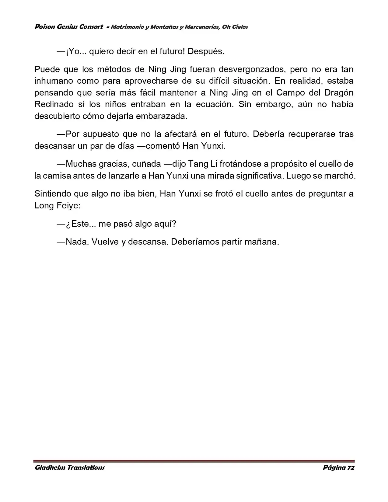 Poison Genious Consort (Novela) - Capítulo 382 - Página 89 - LectorTMOo
