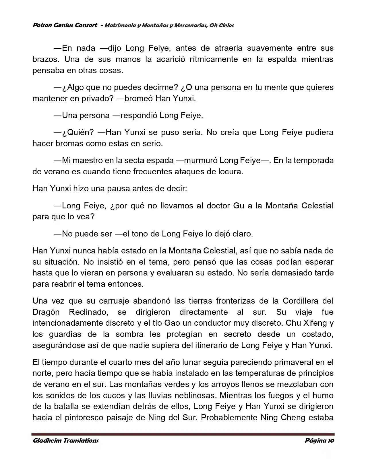 Poison Genious Consort (Novela) - Capítulo 383 - Página 11 - LectorTMOo