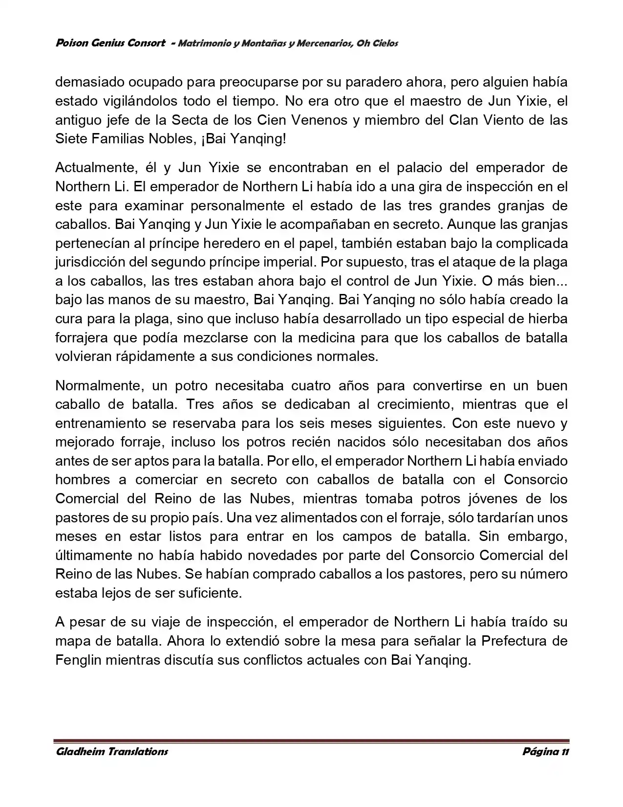 Poison Genious Consort (Novela) - Capítulo 383 - Página 12 - LectorTMOo