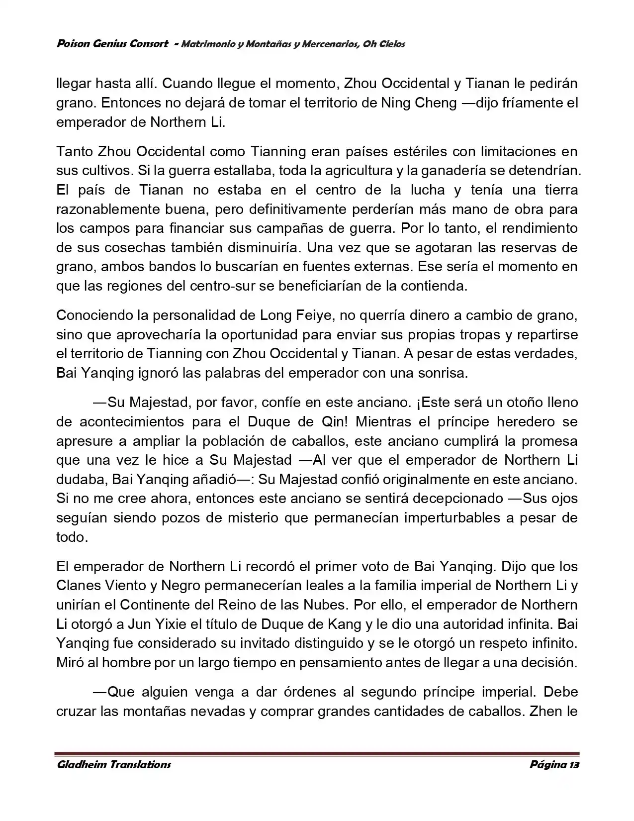 Poison Genious Consort (Novela) - Capítulo 383 - Página 14 - LectorTMOo