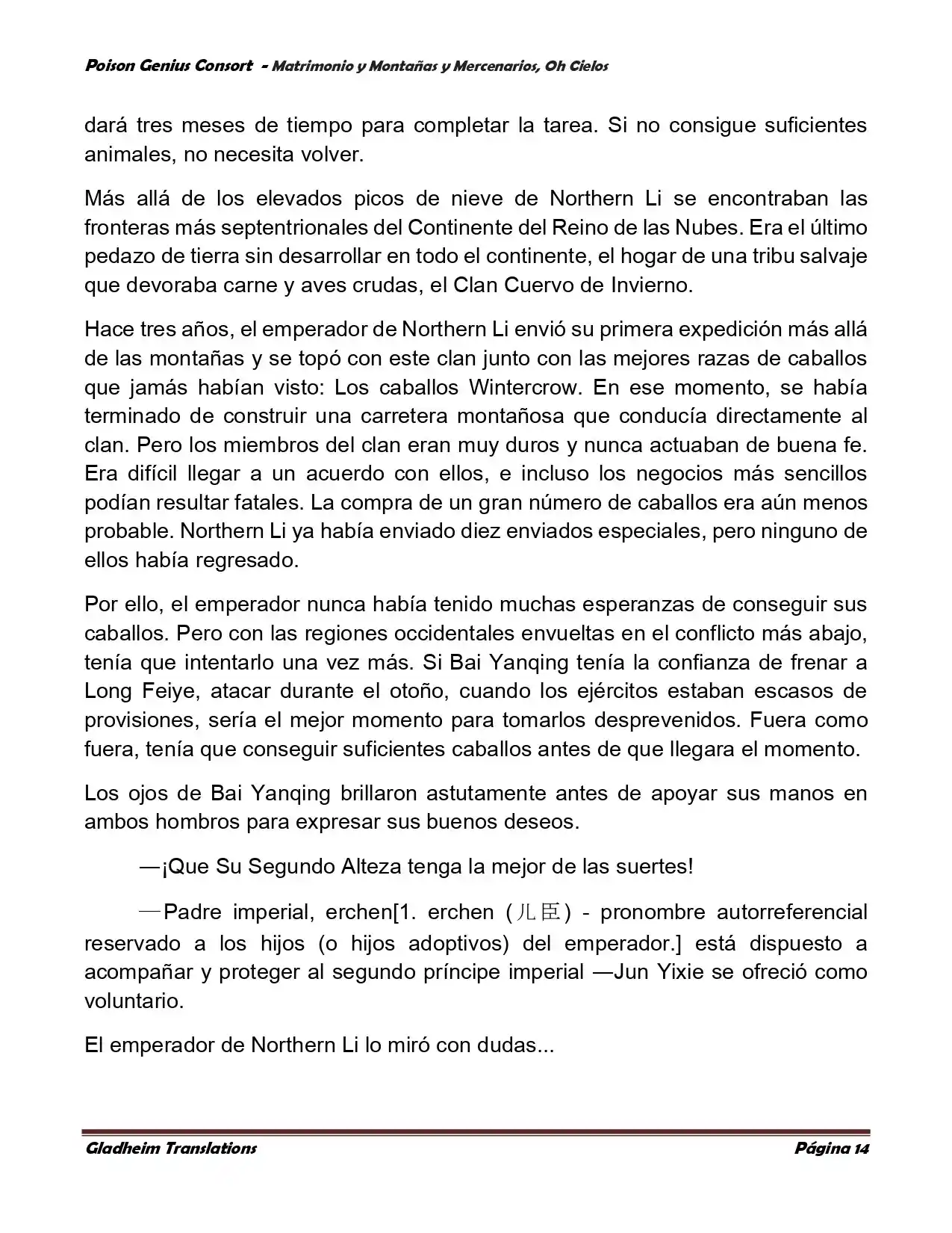 Poison Genious Consort (Novela) - Capítulo 383 - Página 15 - LectorTMOo