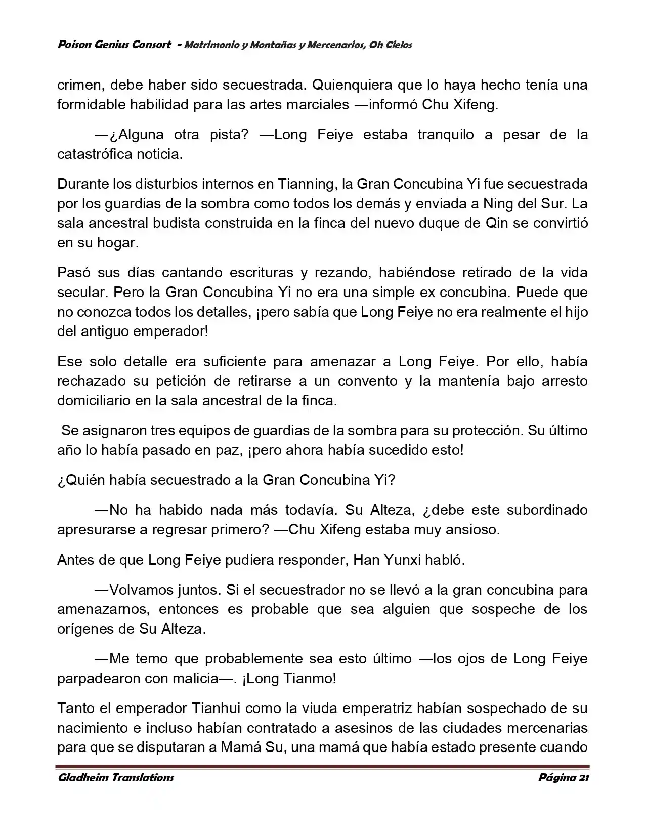 Poison Genious Consort (Novela) - Capítulo 383 - Página 23 - LectorTMOo