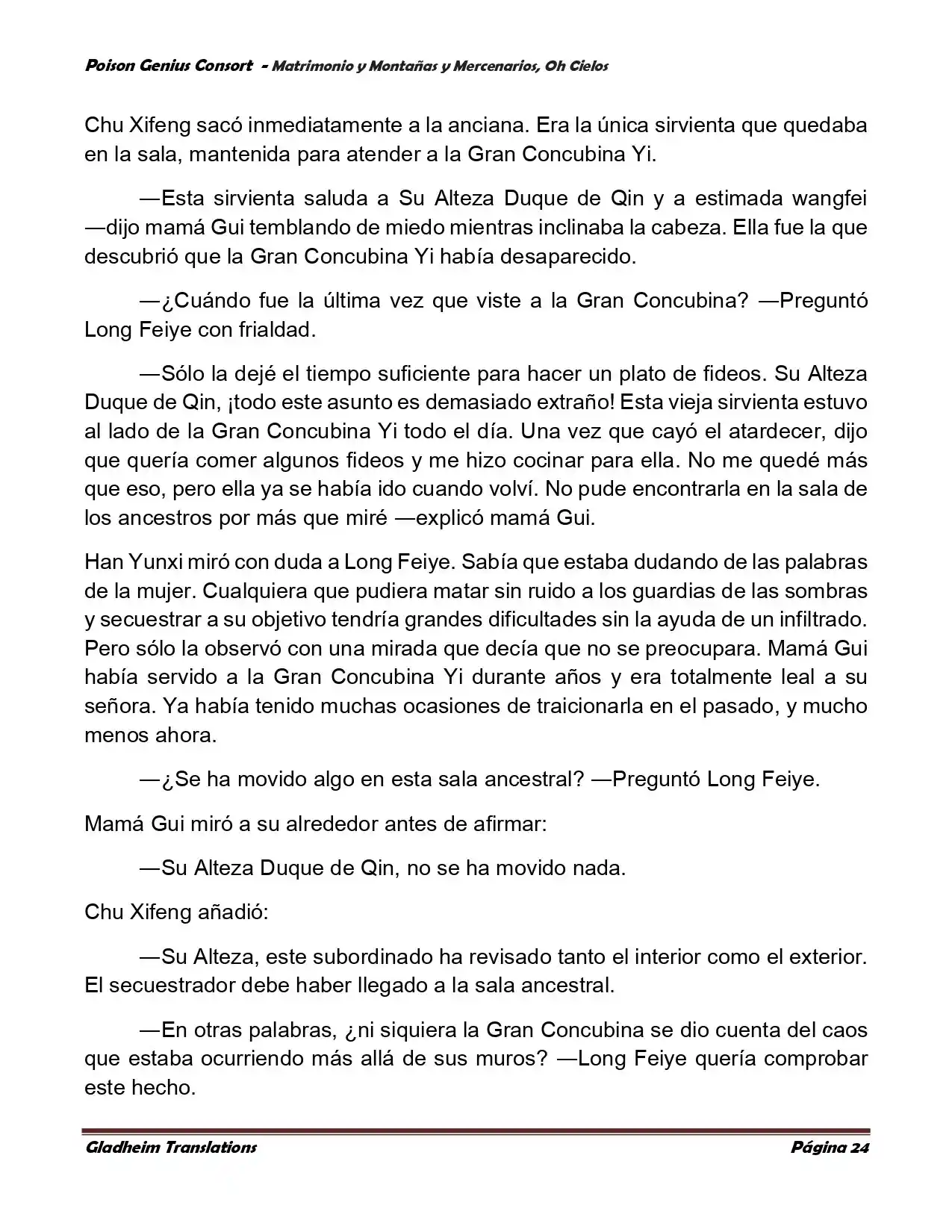 Poison Genious Consort (Novela) - Capítulo 383 - Página 26 - LectorTMOo
