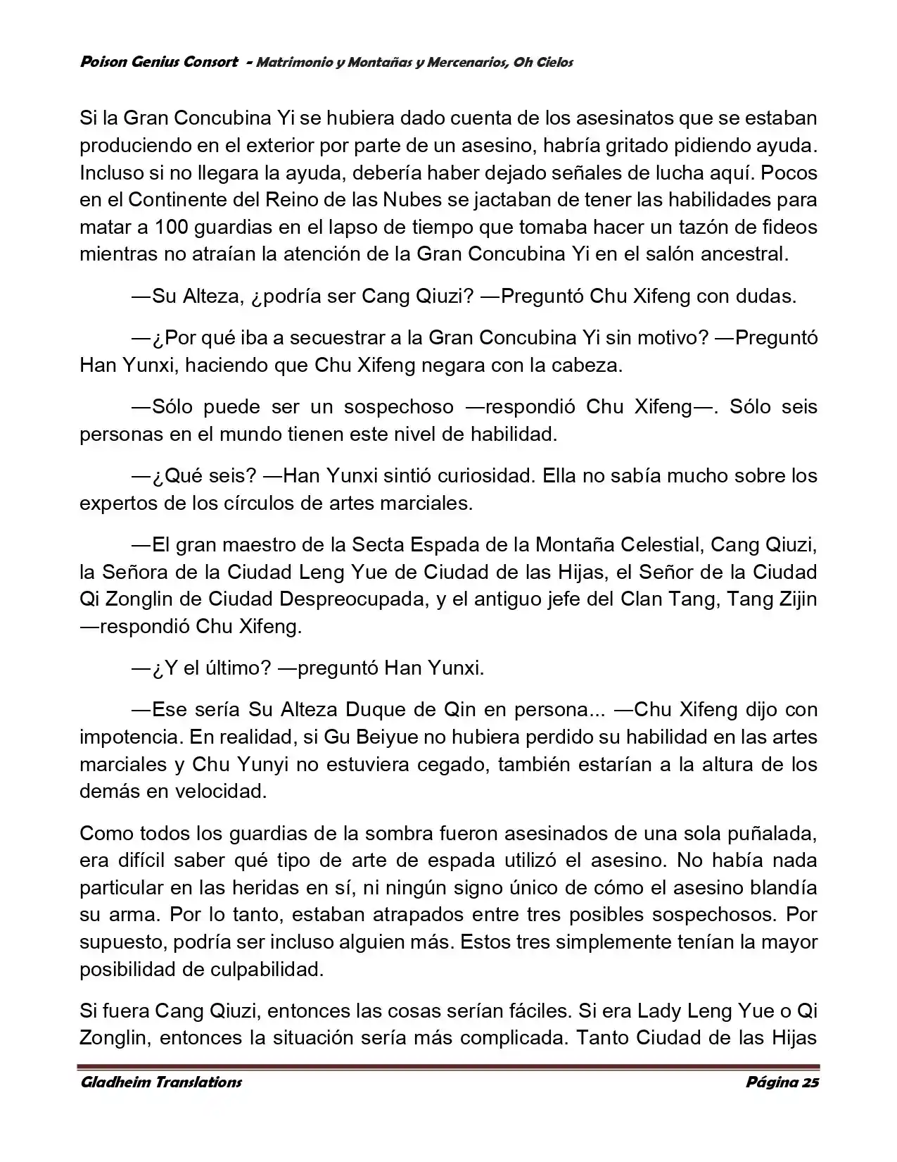 Poison Genious Consort (Novela) - Capítulo 383 - Página 27 - LectorTMOo