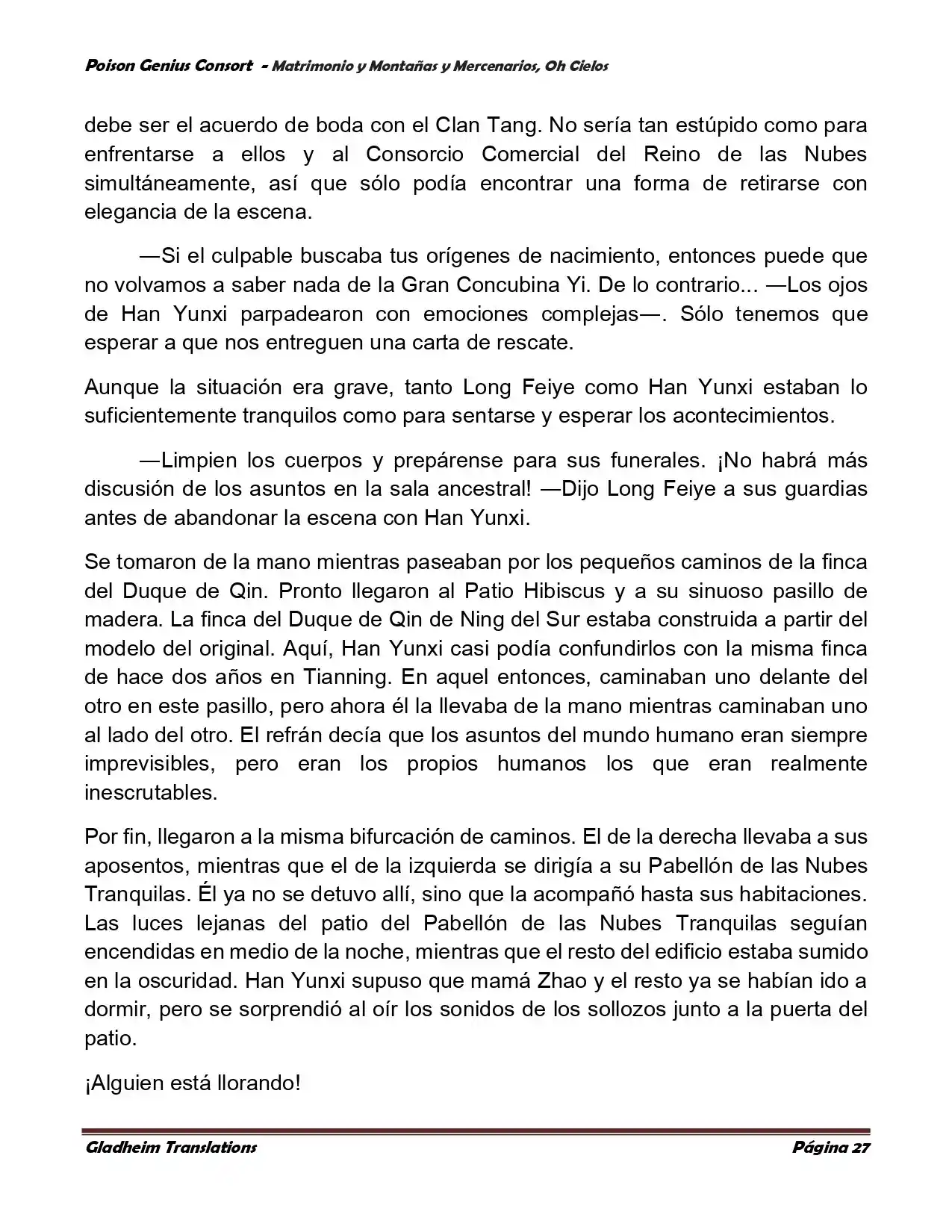 Poison Genious Consort (Novela) - Capítulo 383 - Página 30 - LectorTMOo