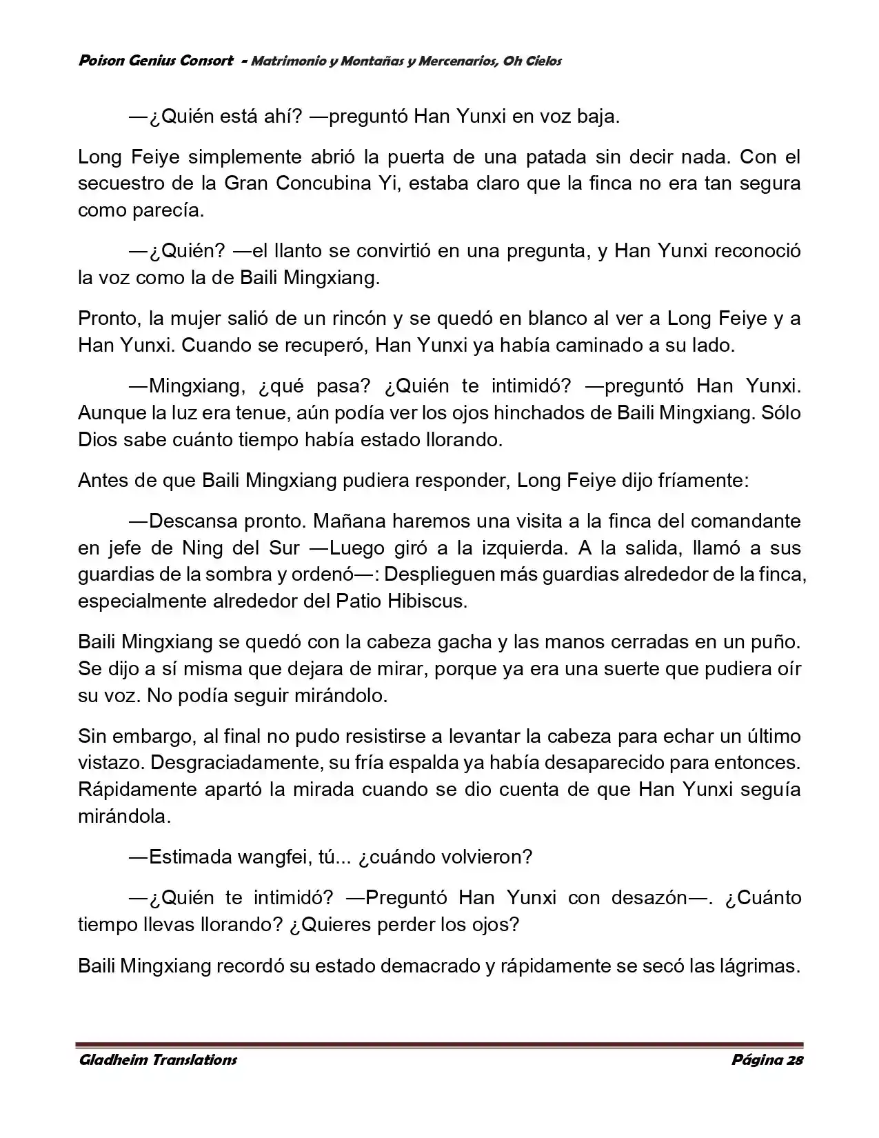 Poison Genious Consort (Novela) - Capítulo 383 - Página 31 - LectorTMOo