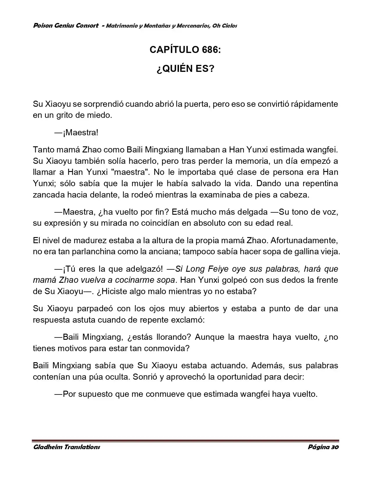 Poison Genious Consort (Novela) - Capítulo 383 - Página 34 - LectorTMOo