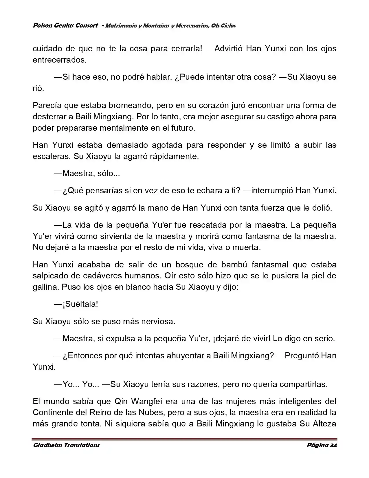 Poison Genious Consort (Novela) - Capítulo 383 - Página 38 - LectorTMOo