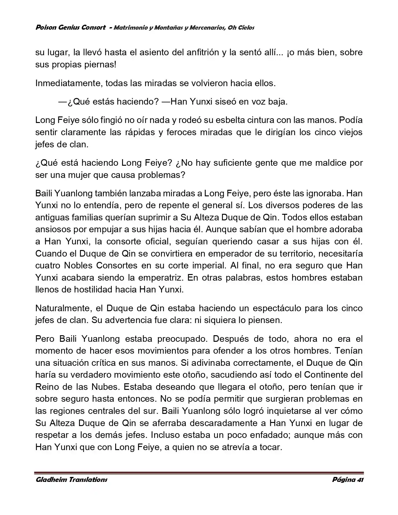 Poison Genious Consort (Novela) - Capítulo 383 - Página 46 - LectorTMOo