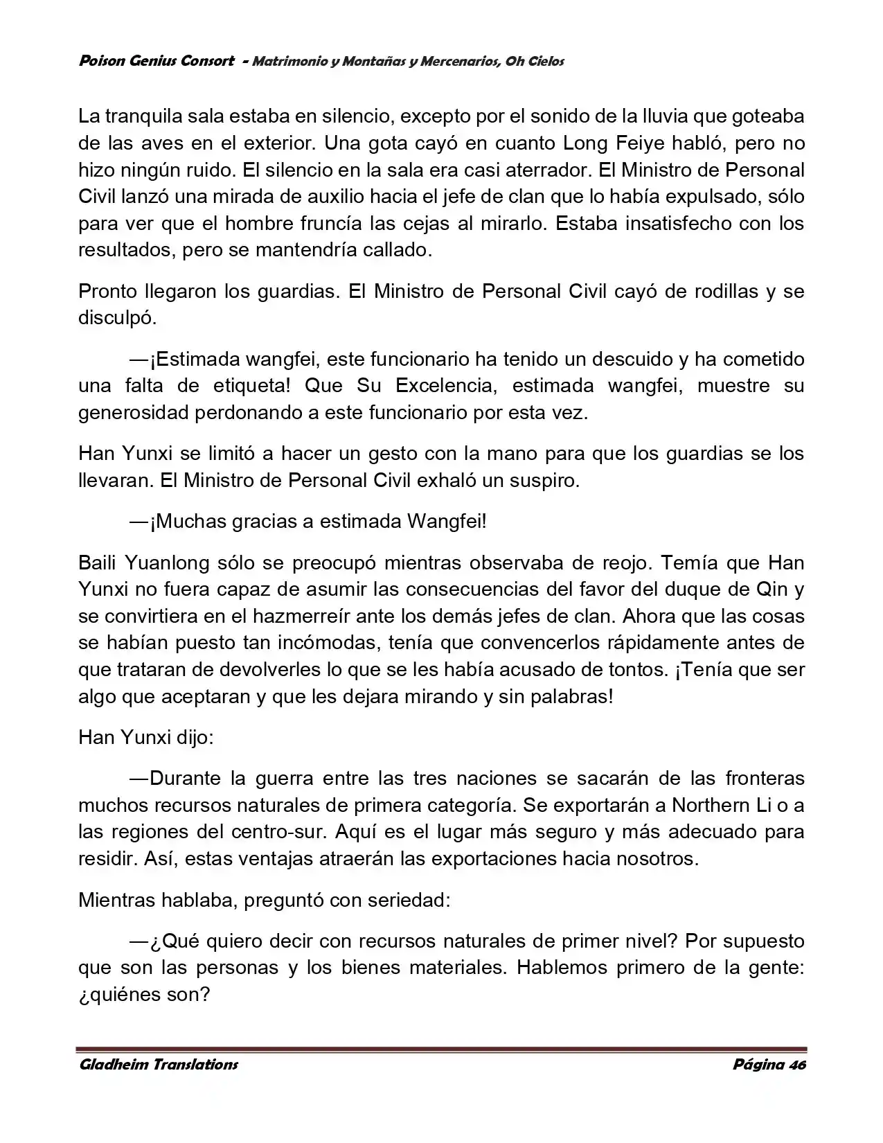 Poison Genious Consort (Novela) - Capítulo 383 - Página 51 - LectorTMOo