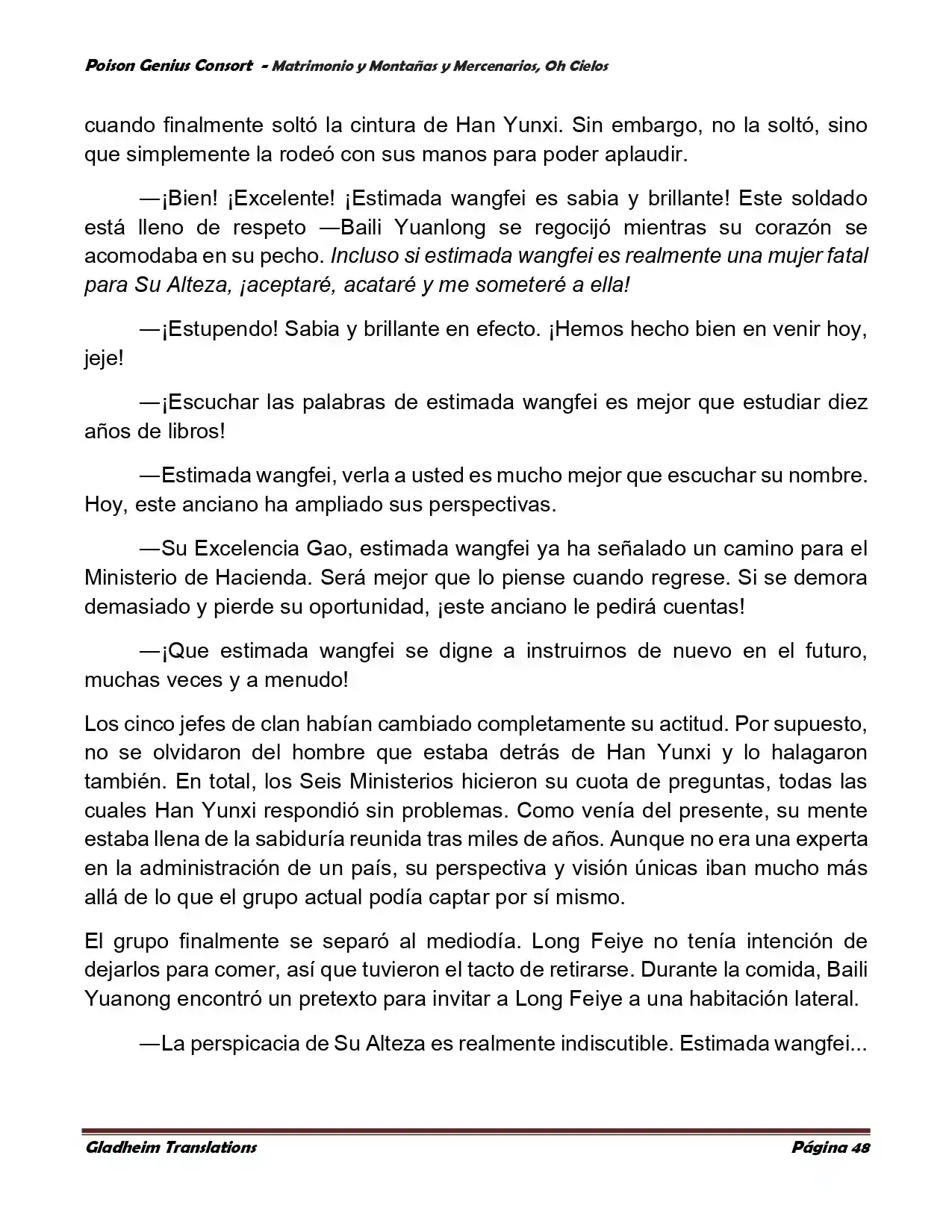 Poison Genious Consort (Novela) - Capítulo 383 - Página 53 - LectorTMOo