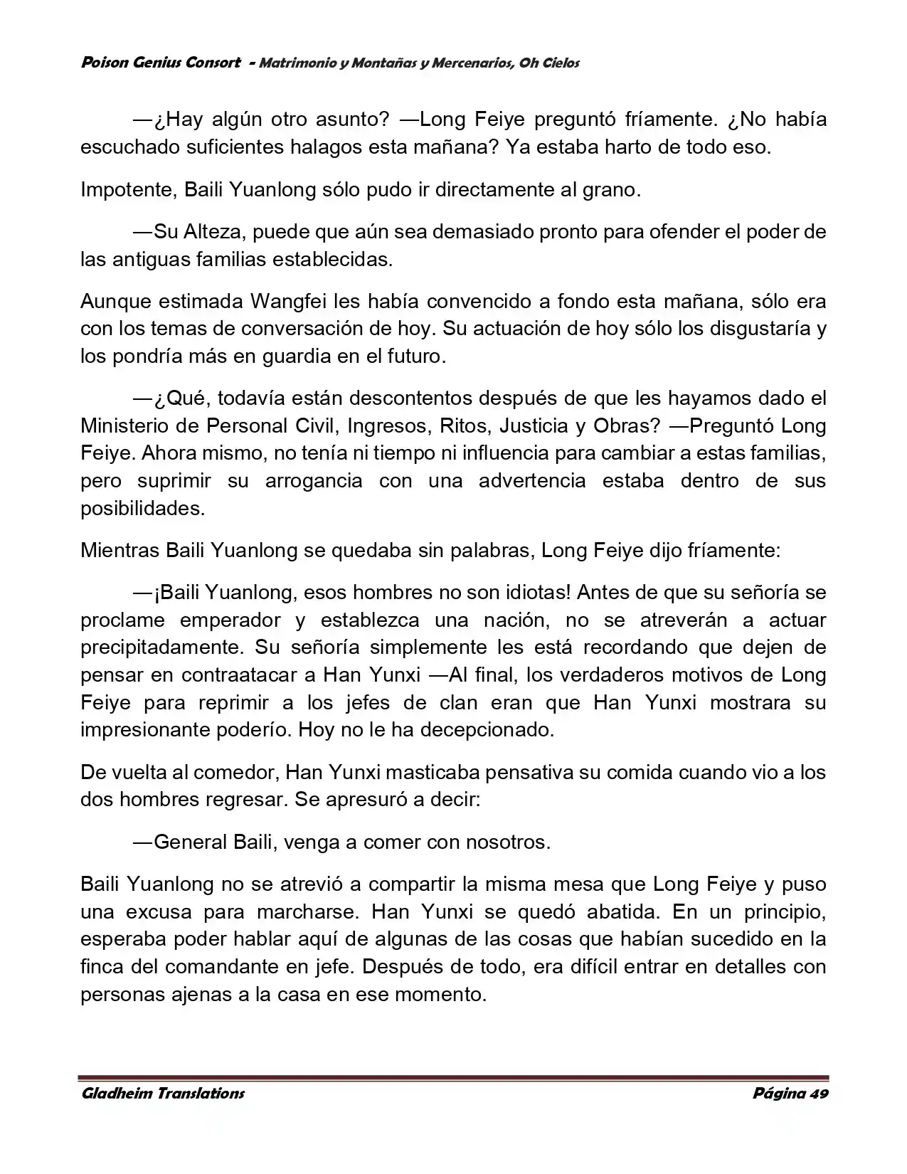 Poison Genious Consort (Novela) - Capítulo 383 - Página 54 - LectorTMOo