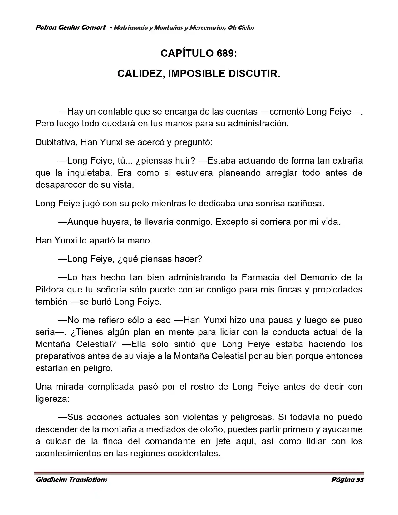 Poison Genious Consort (Novela) - Capítulo 383 - Página 58 - LectorTMOo