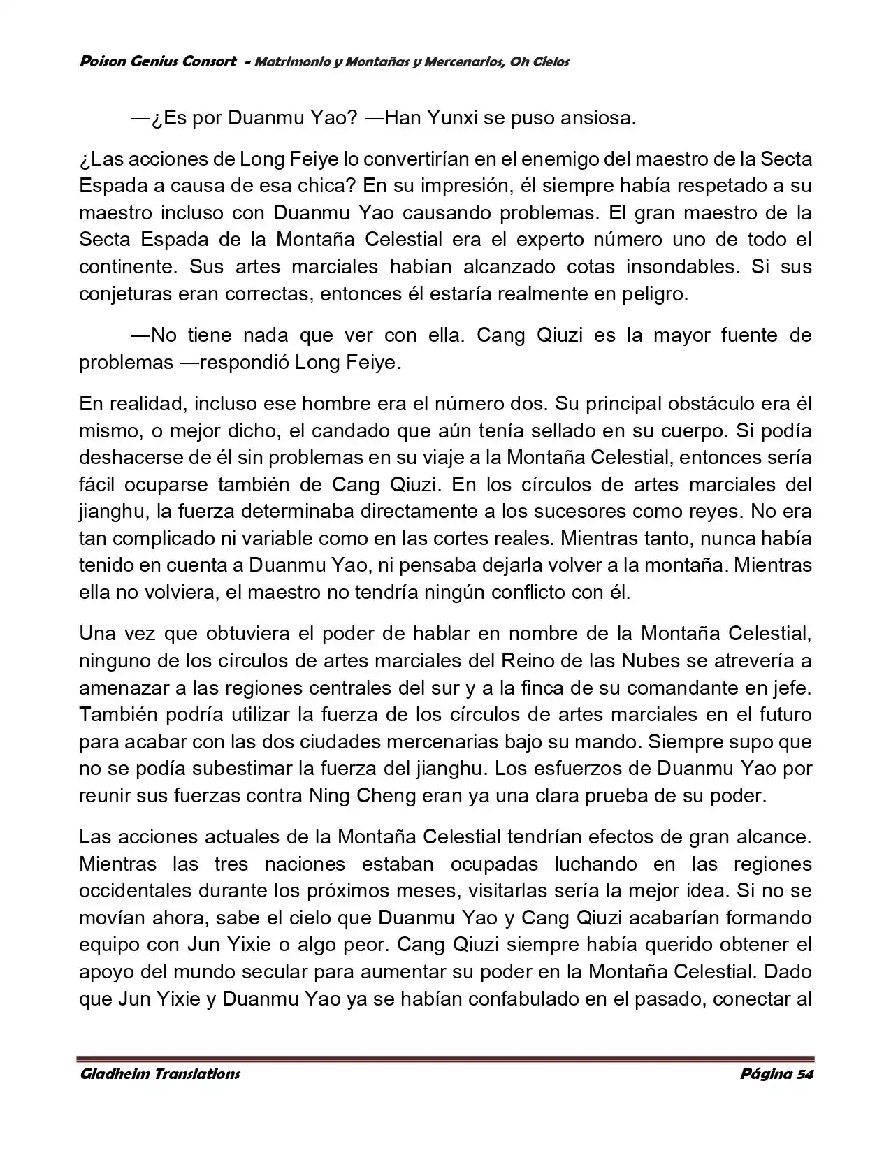 Poison Genious Consort (Novela) - Capítulo 383 - Página 59 - LectorTMOo