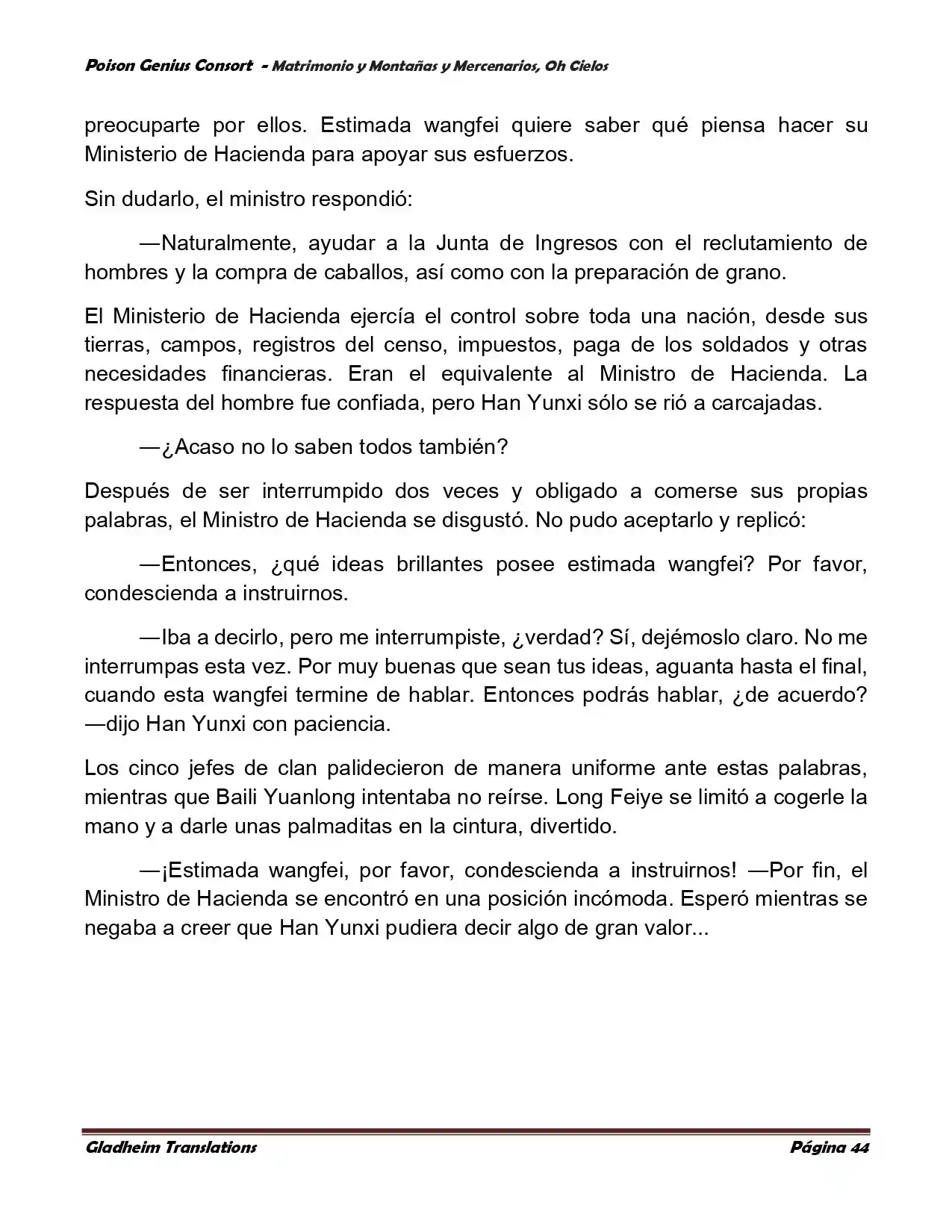 Poison Genious Consort (Novela) - Capítulo 383 - Página 62 - LectorTMOo
