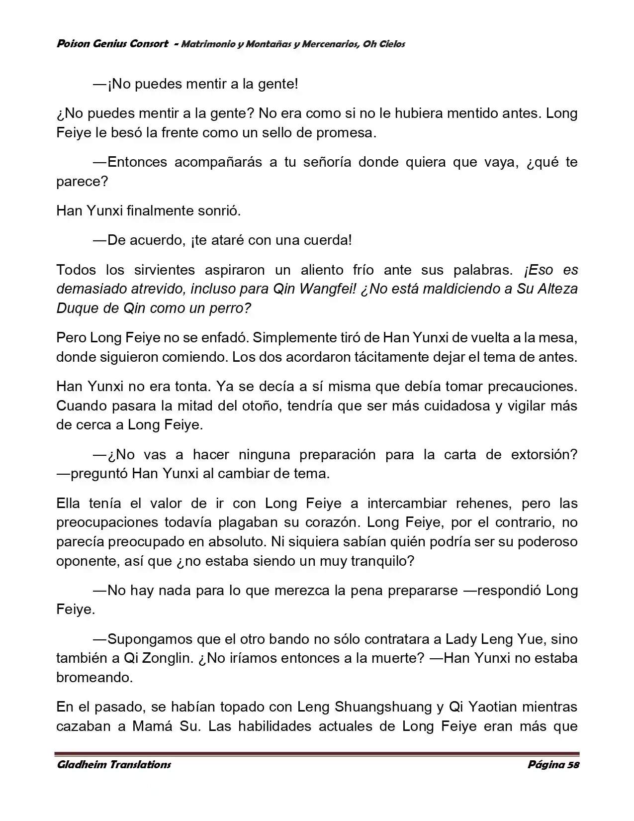 Poison Genious Consort (Novela) - Capítulo 383 - Página 64 - LectorTMOo