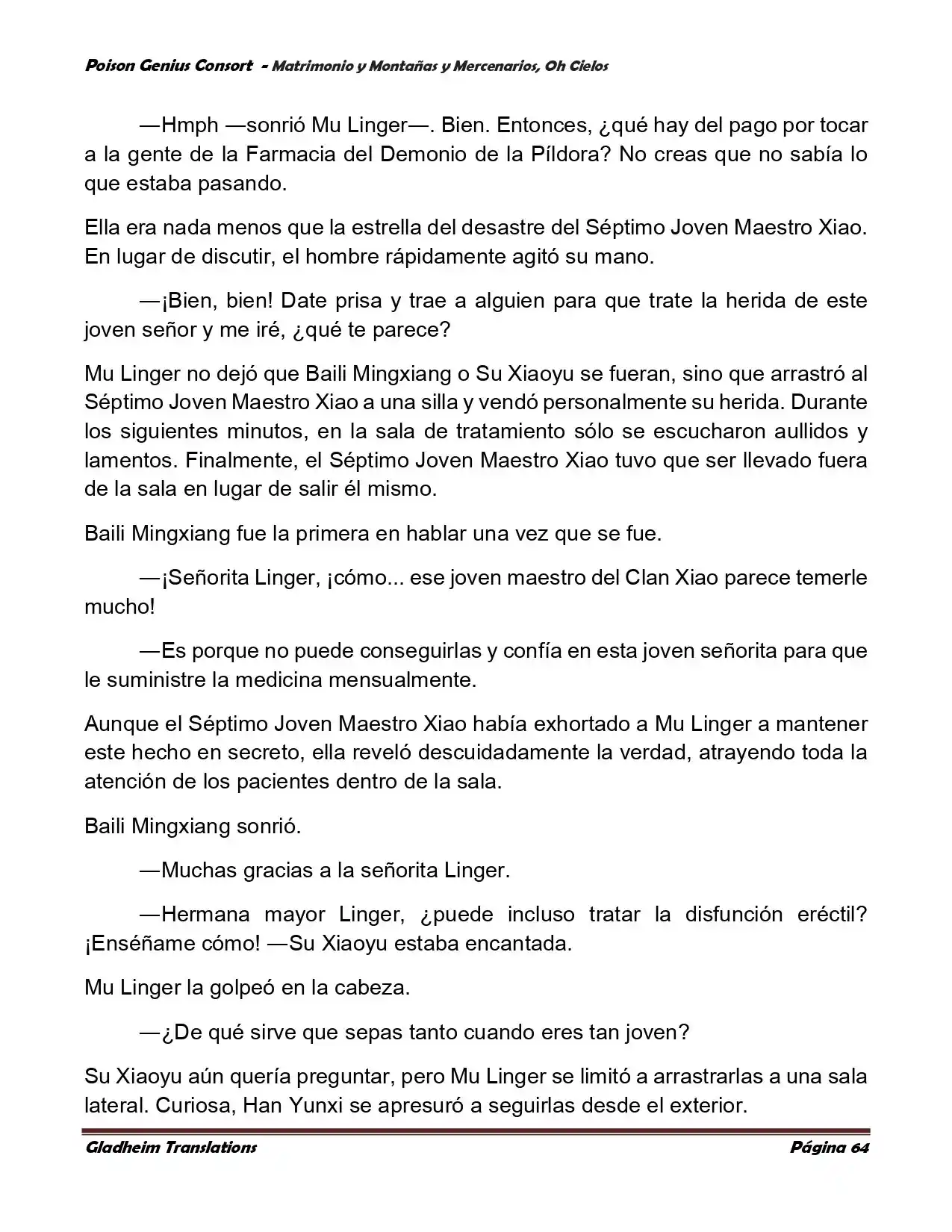 Poison Genious Consort (Novela) - Capítulo 383 - Página 71 - LectorTMOo