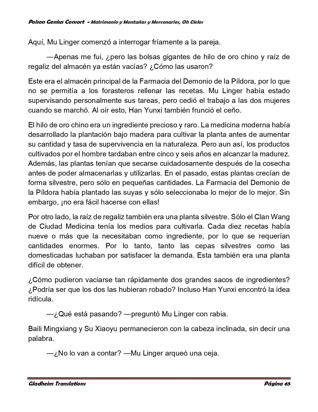 Poison Genious Consort (Novela) - Capítulo 383 - Página 72 - LectorTMOo