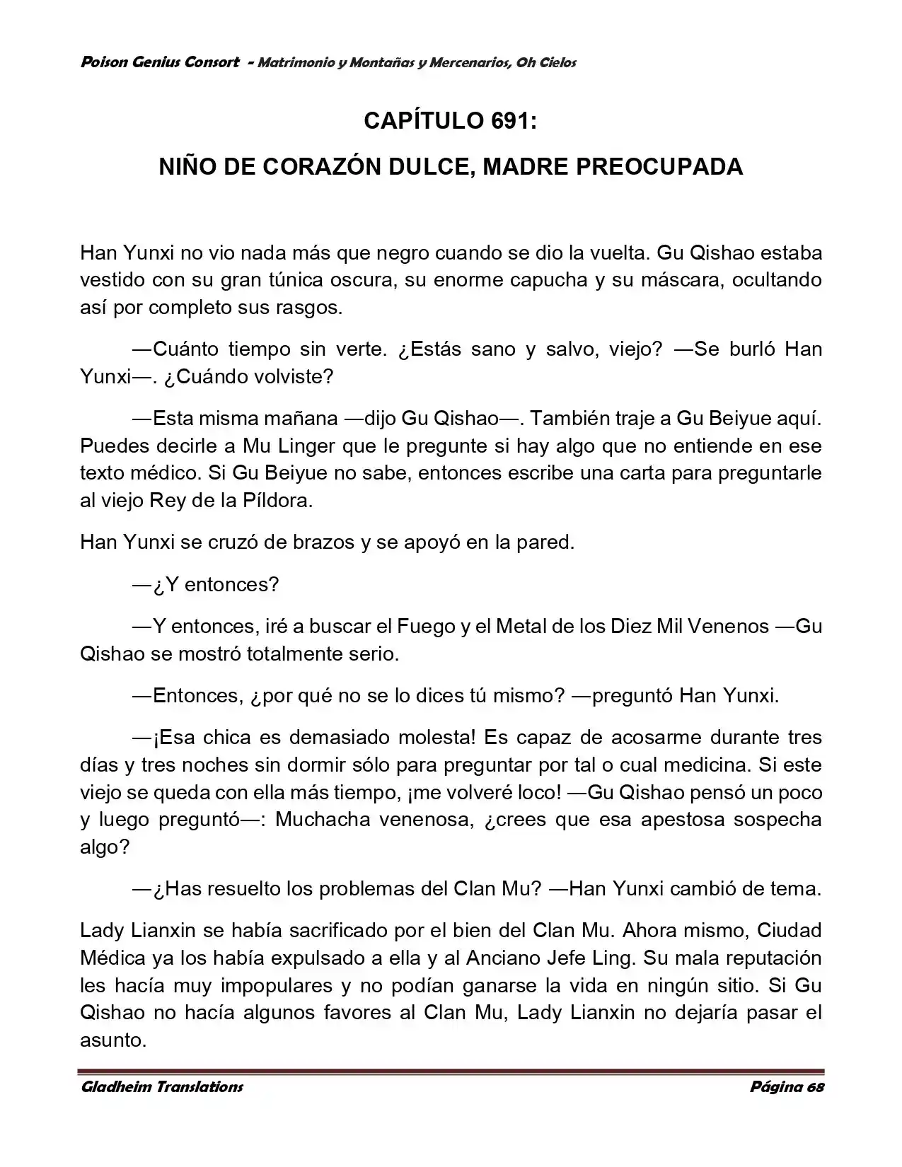 Poison Genious Consort (Novela) - Capítulo 383 - Página 75 - LectorTMOo