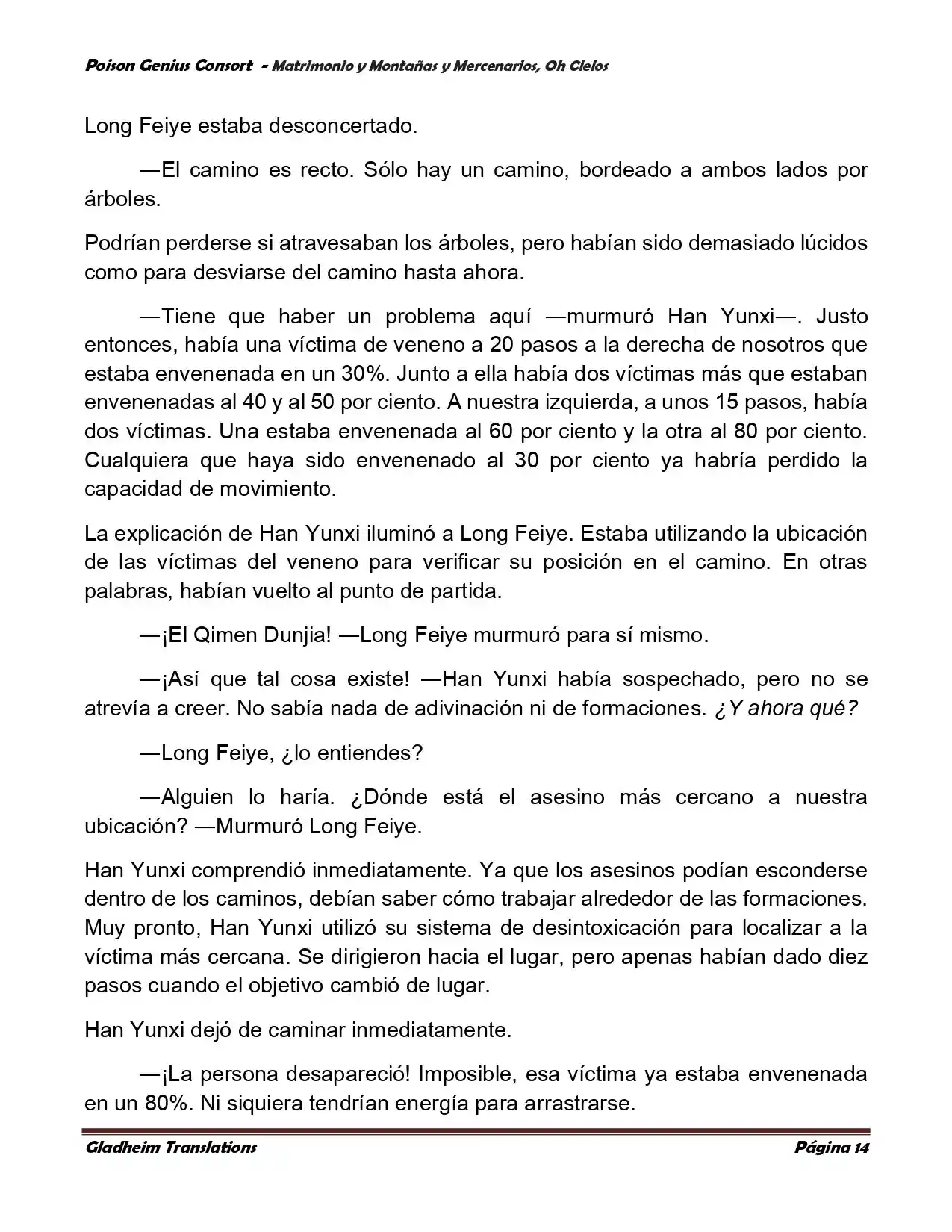Poison Genious Consort (Novela) - Capítulo 384 - Página 14 - LectorTMOo