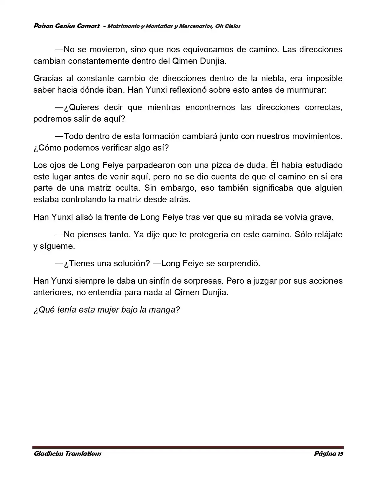 Poison Genious Consort (Novela) - Capítulo 384 - Página 15 - LectorTMOo