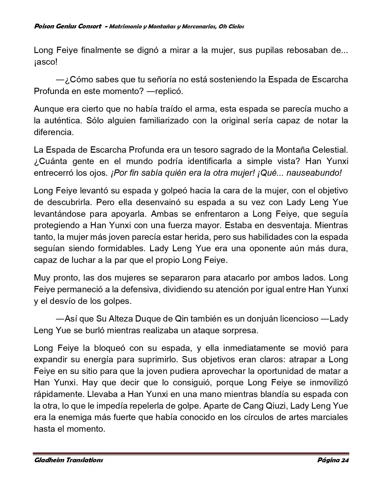 Poison Genious Consort (Novela) - Capítulo 384 - Página 24 - LectorTMOo
